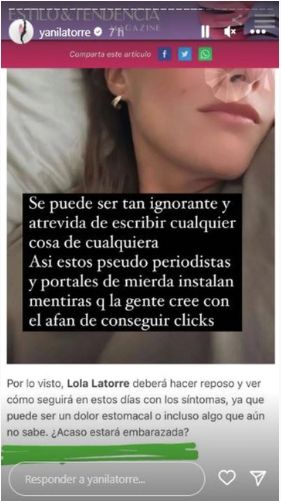 La furia de Yanina Latorre contra una falsa noticia