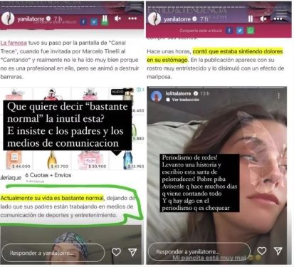 La furia de Yanina Latorre contra una falsa noticia