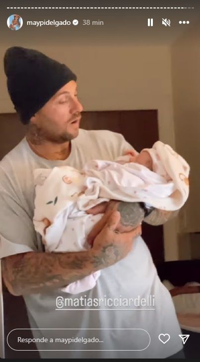 Posteo de Maypi Delgado.