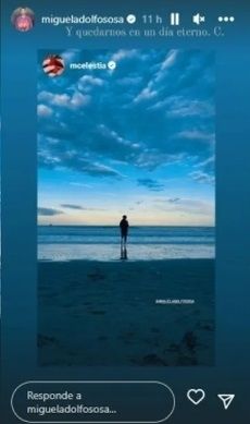 El romántico posteo de Abril Sosa con Celeste Cid.