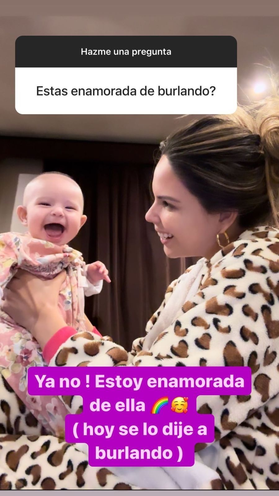 El posteo de Barby Franco. 