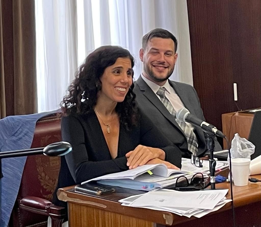 Fiscal platense Victoria Huergo