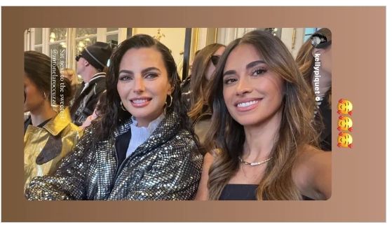 Antonela Roccuzzo con su amiga Kelly Piquet
