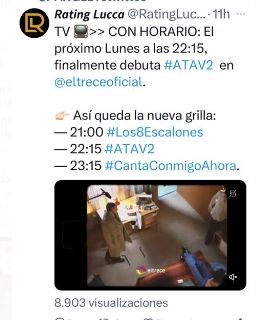 La nueva programación de El Trece con ATAV