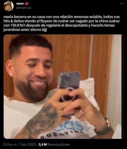 Memes sobre la China Suárez y Trueno. (Foto: Twitter)