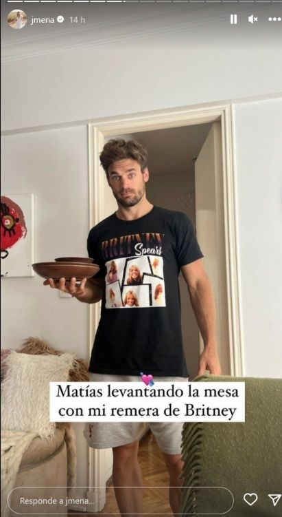 El posteo de Jimena Barón.