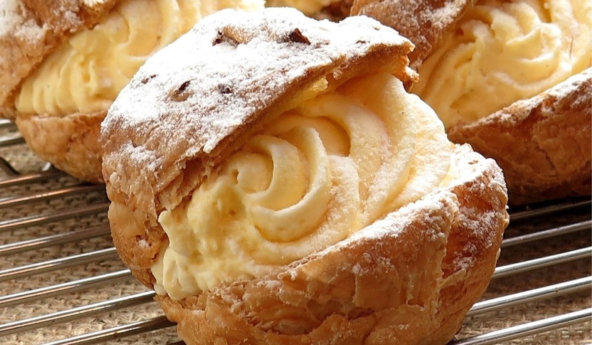 Profiteroles rellenos de crema pastelera para principiantes: la receta ...