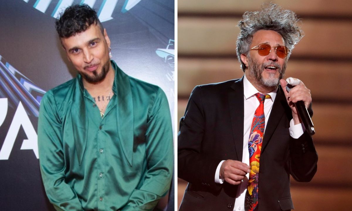 Dante Spinetta y Fito Páez.