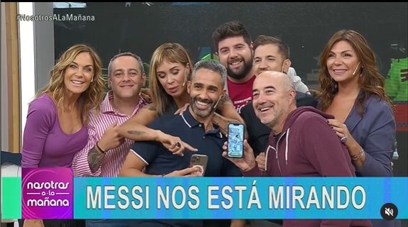 Los cambios en el panel de Nosotros a la Mañana. (Foto: Captura El Trece).