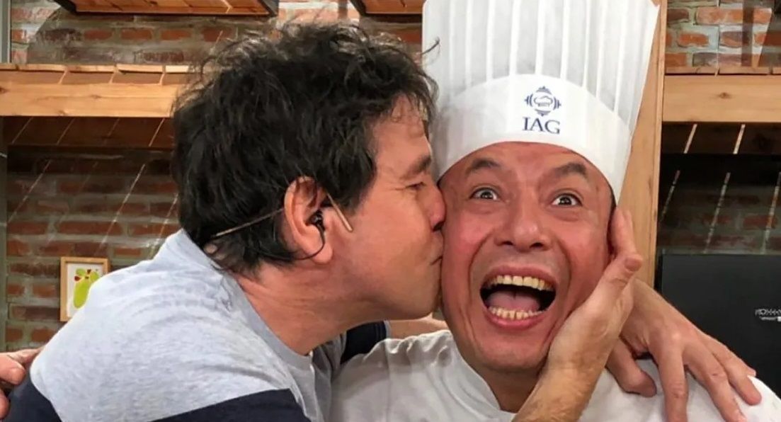 Ariel Rodríguez Palacios y El Chino Reyes.