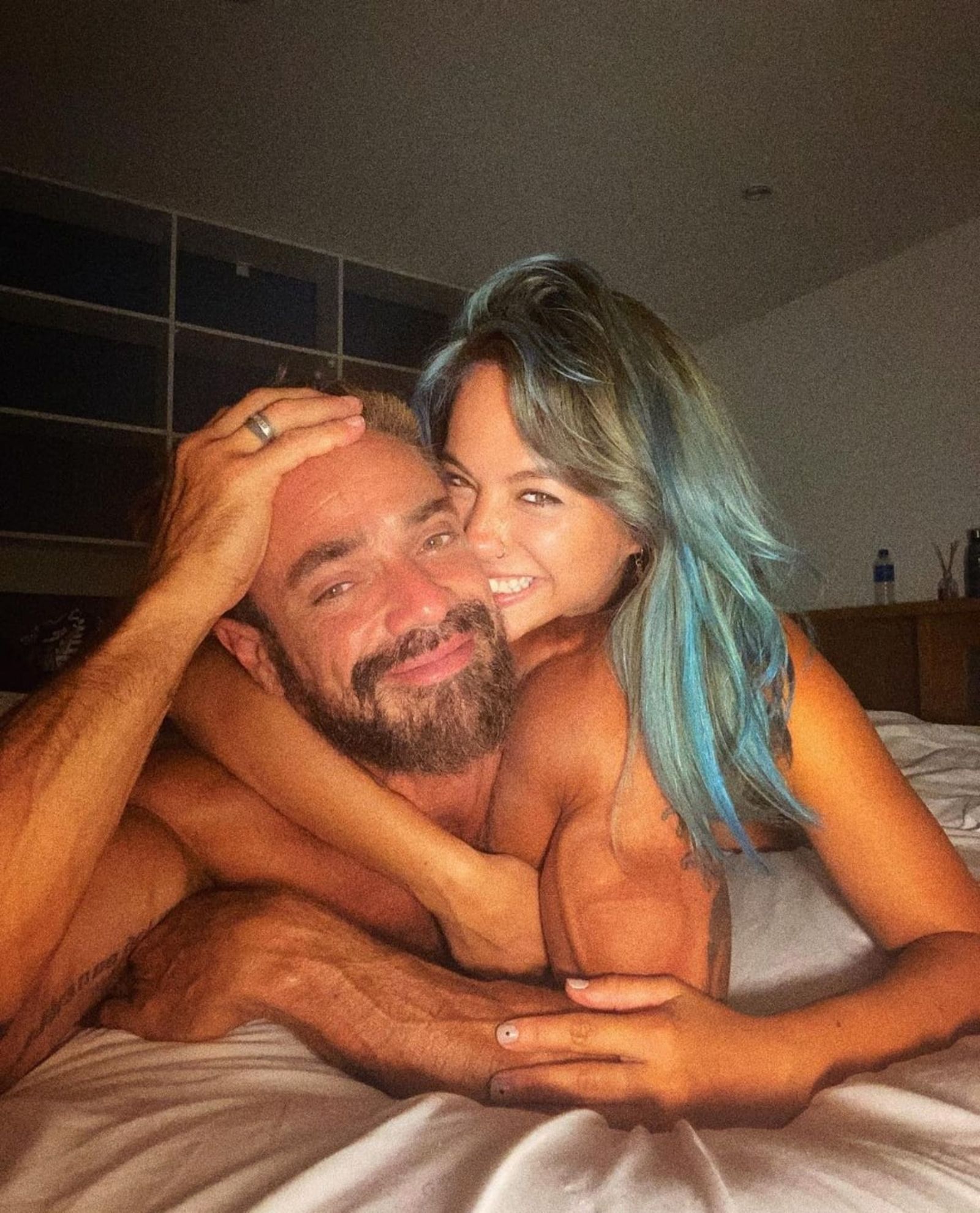 Flor Vigna y Luciano Castro. 