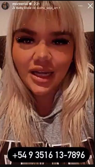 Historia de Morena Rial.