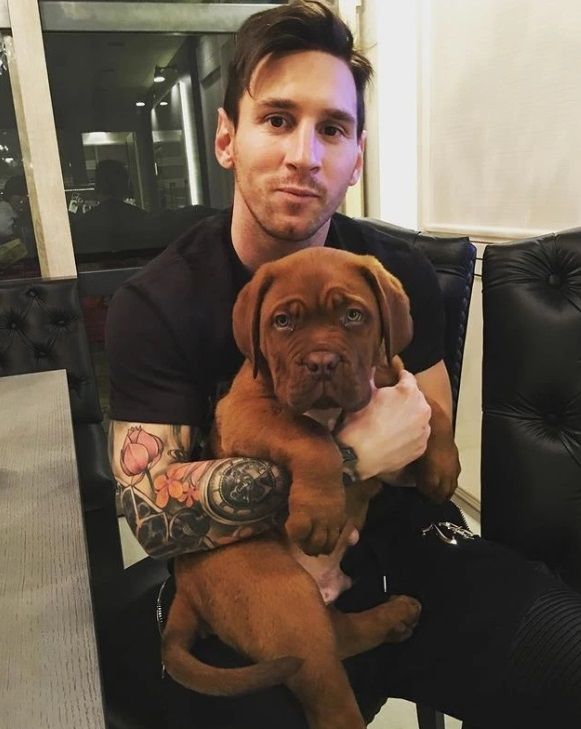 Lionel Messi y Hulk.