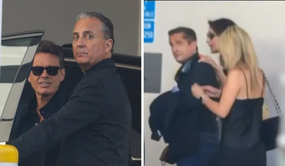 Luis Miguel y su hermano, Alex Basteri se vieron juntos comprando trajes.