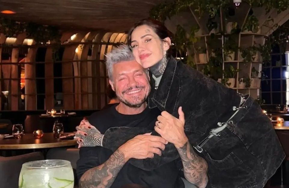 Cande Tinelli y Marcelo Tinelli. 