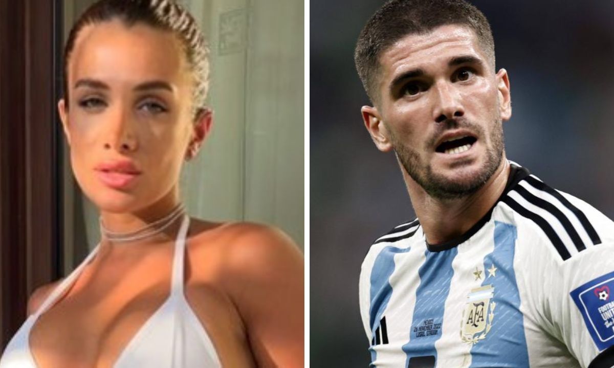 Camila Homs y Rodrigo de Paul. 