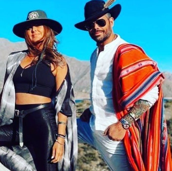 Mariano Caprarola y Silvina Luna. 