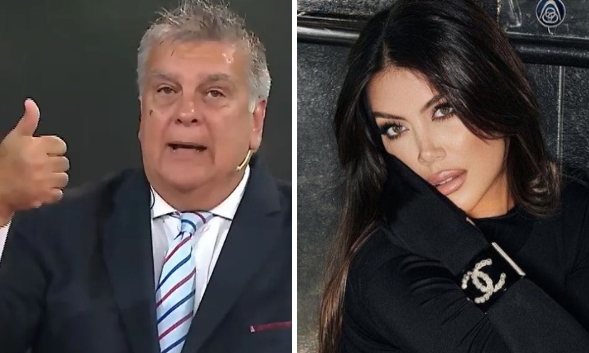 Luis Ventura y Wanda Nara. 