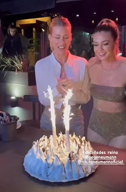 Nicole Neumann y su hermana, Geraldine Neumann.