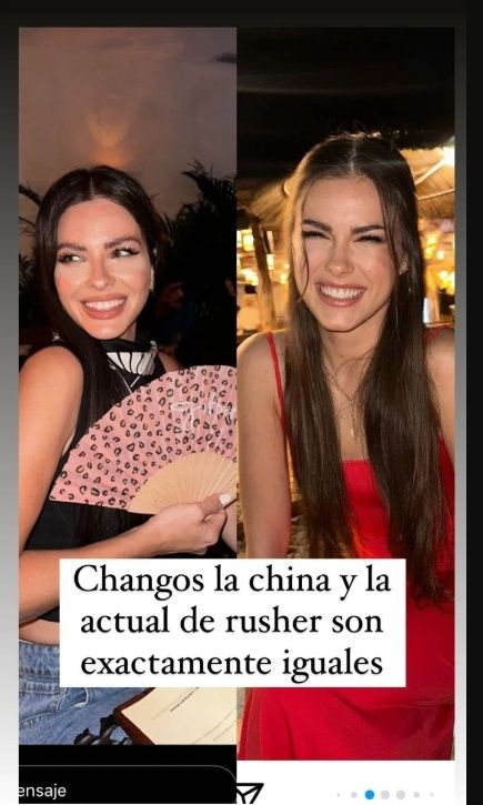 La China Suárez y Mar Lucas. 