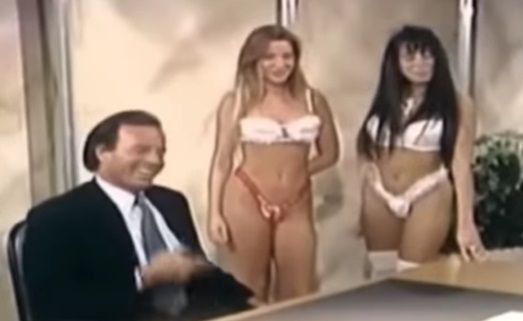 Julio Iglesias y Marixa Balli. 