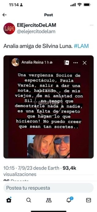 Las amigas de Silvina Luna. 