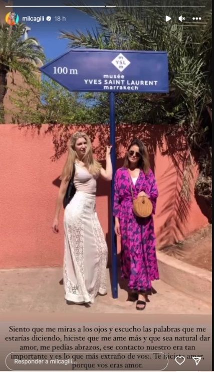 Milca Gili y Silvina Luna. 