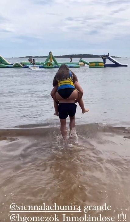 El cumpleaños de Allegra Cubero.