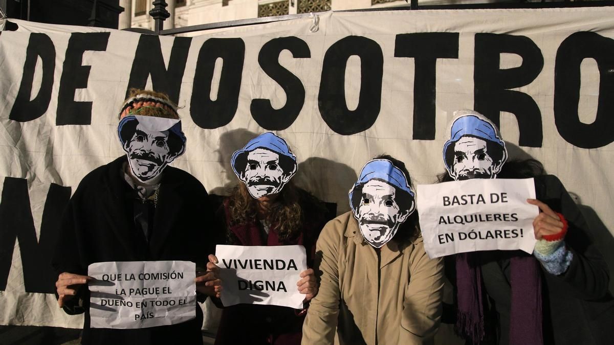 Protesta de Inquilinos Agrupados. X