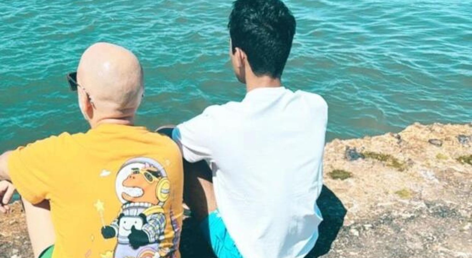 José María Muscari y su hijo. 