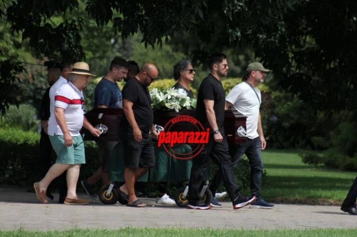 El último adiós a Claudio Rissi. 