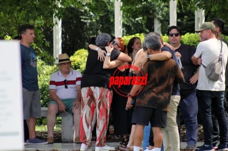 El último adiós a Claudio Rissi. 