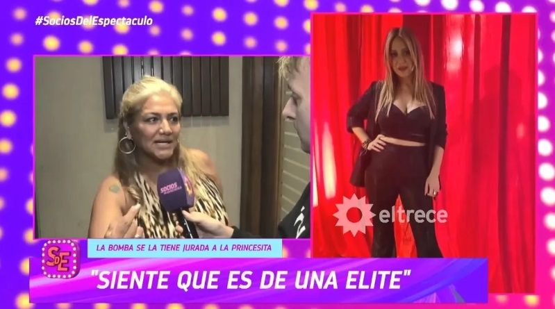 Gladys La Bomba Tucumana y Karina La Princesita. 