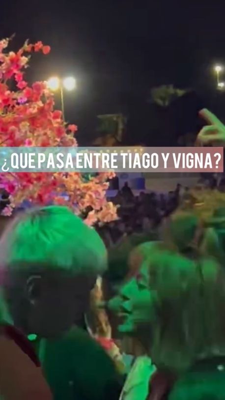 Flor Vigna estuvo muy pegada a Tiago PZK.