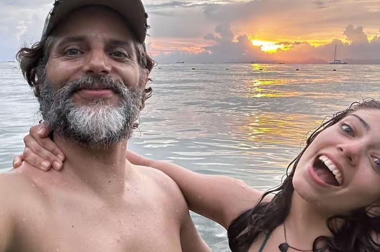 Joaquín Furriel y Eloísa. 