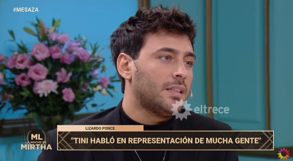 Lizardo Ponce habló con Mirtha Legrand de Tini Stoessel.