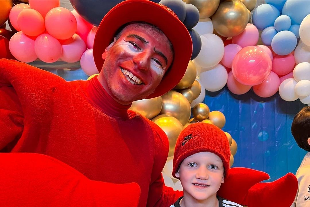 Cumpleaños de la hija de Germán Paoloski y Sabrina Garciarena. 