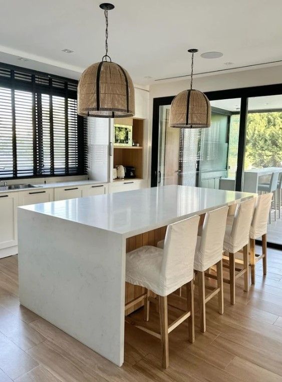 La cocina de Macarena Rinaldi y Fede Hoppe. 