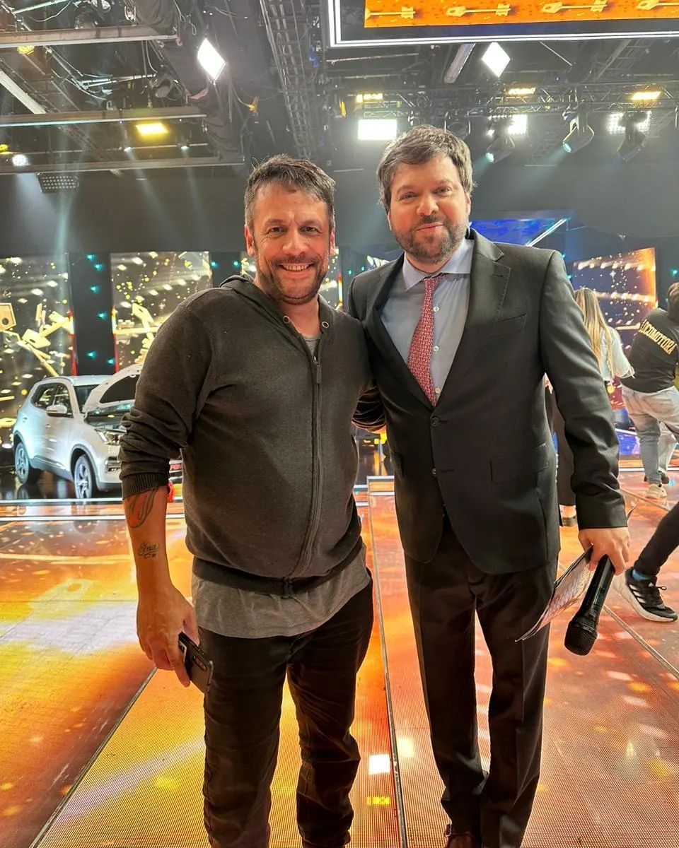 Cristian Mercatante y Guido Kaczka.