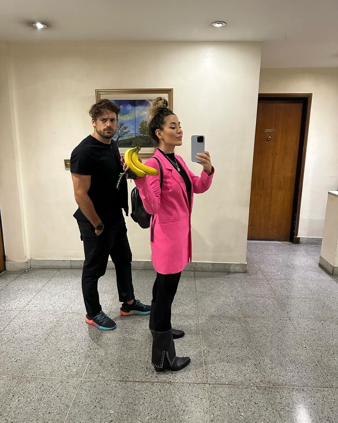 Jimena Barón y Matías Palleiro. 
