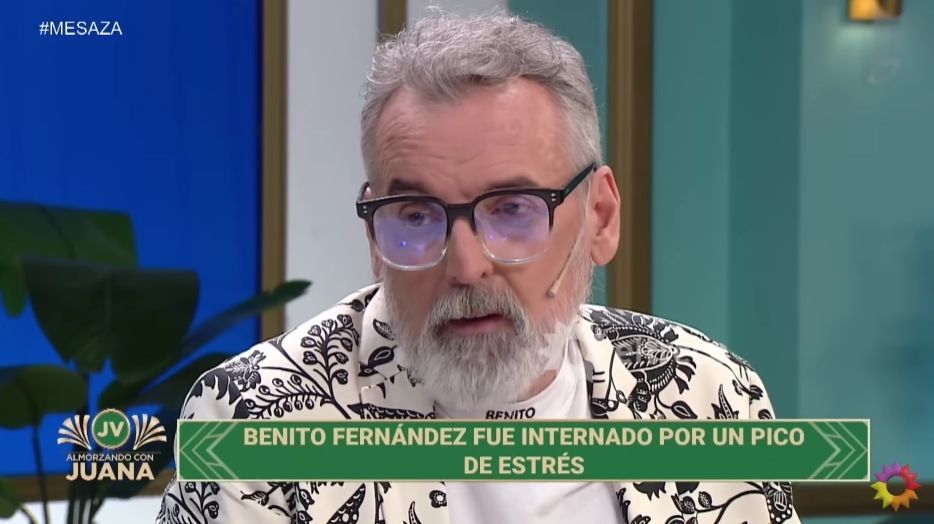 Benito Fernández expuso cómo se encuentra ahora.