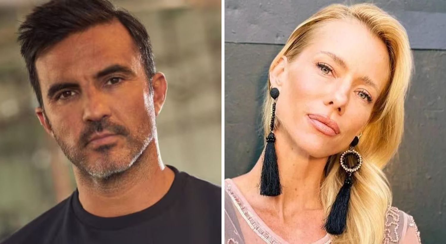 Fabián Cubero y Nicole Neumann. 