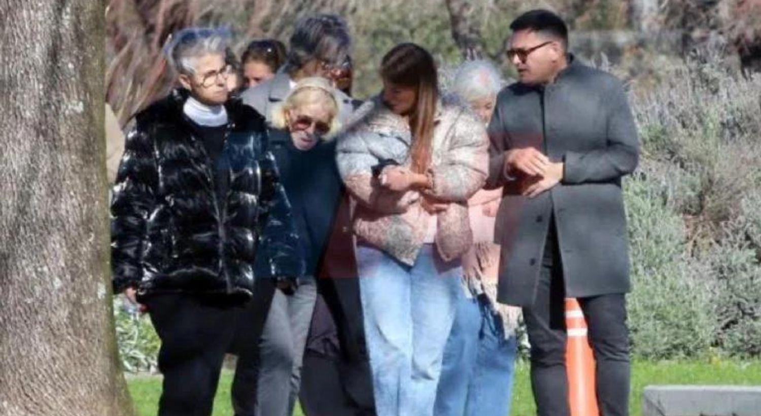 La mamá de Mariano Caprarola. 