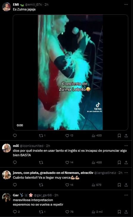 Furia Scaglione recibió duras críticas.