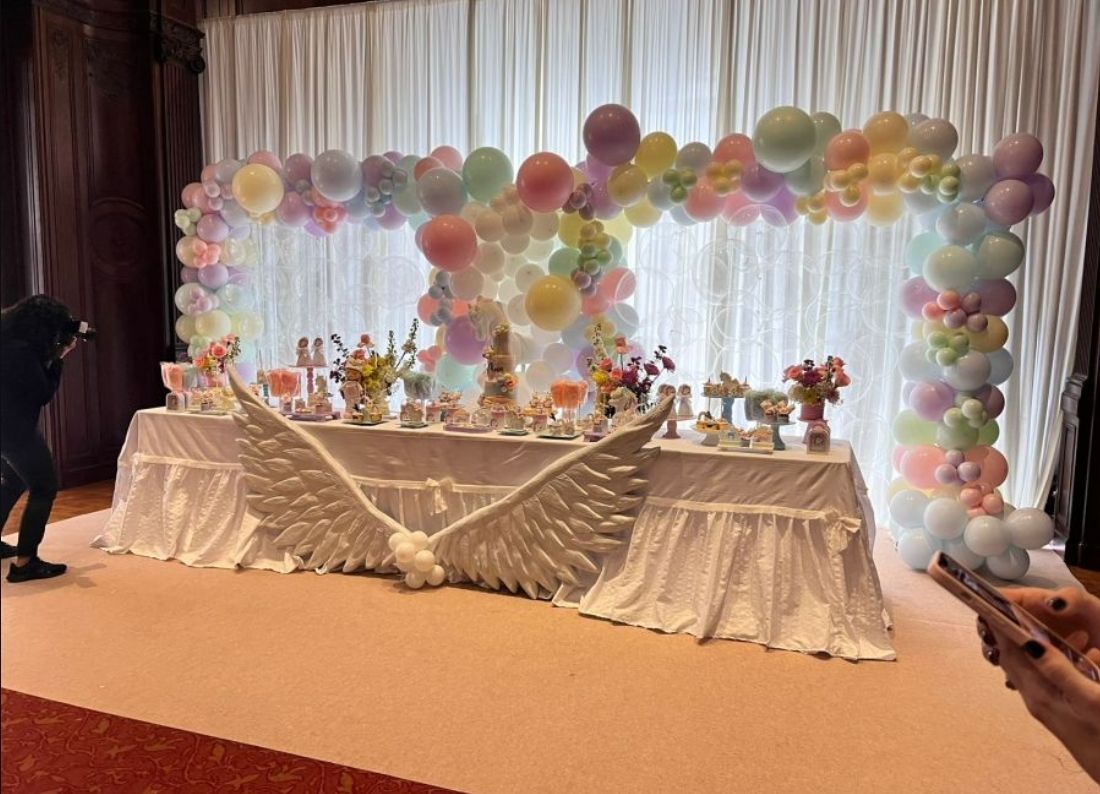 La decoración del cumpleaños de Anita, elegida por Pampita.