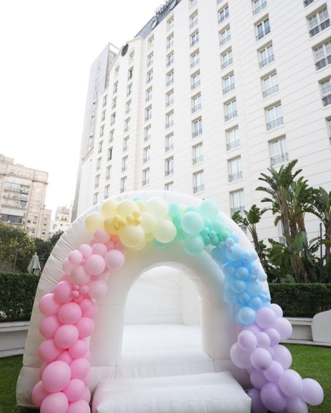 La decoración elegida por Pampita para el cumple de Anita.