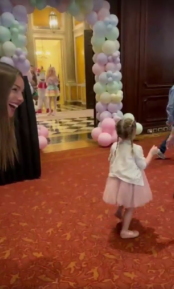 Ana García Moritán celebró sus 3 añitos.