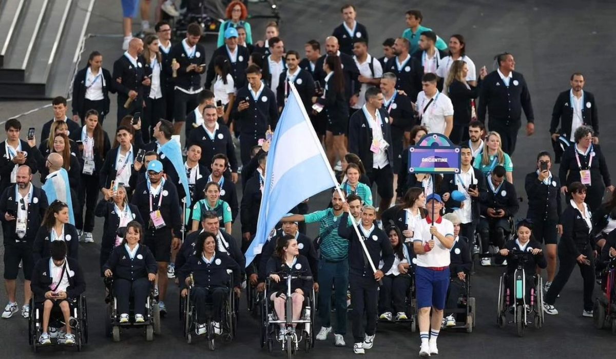 Hernán Barreto abanderado en los Juegos Paralímpicos
