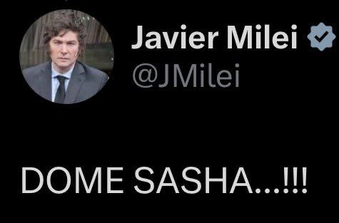 Quién es Sasha Ferro, la influencer de OnlyFans a la que Milei felicitó