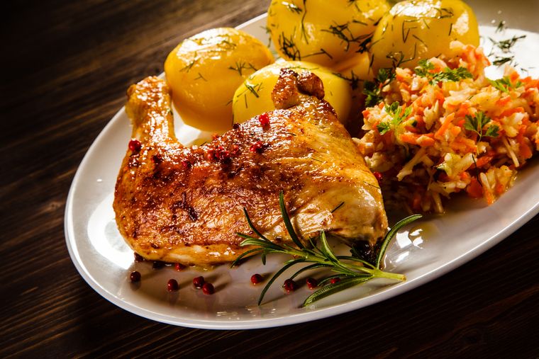 Prepará la receta del pollo con papas más rico. Prepará la receta del pollo con papas más rico.